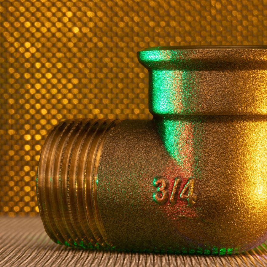 Akuline Pirinç Ara Musluk 1/2" x 3/8"